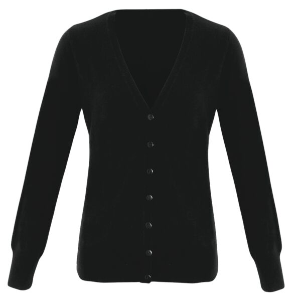 Premier Ladies Essential Acrylic V Neck Cardigan Thumbnail