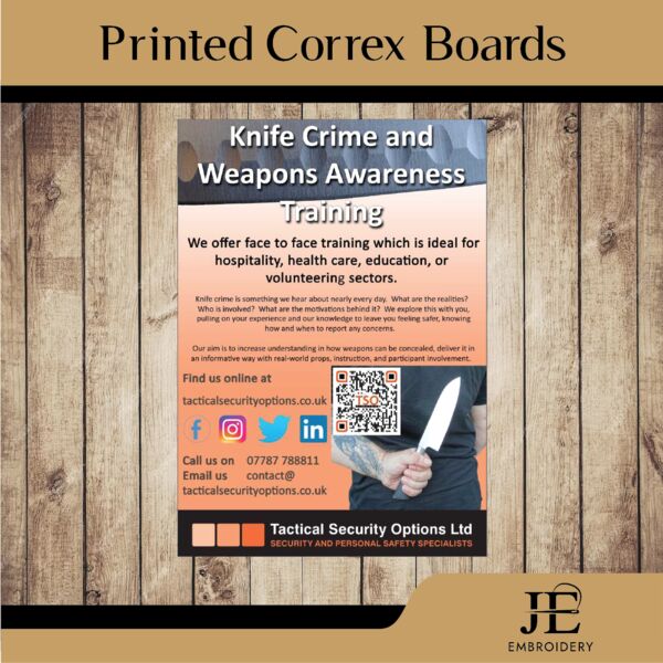 Corrugated Plastic Boards A4 Thumbnail